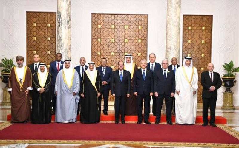 الرئيس عبد الفتاح السيسي يستقبل رؤساء المجالس والبرلمانات العربية