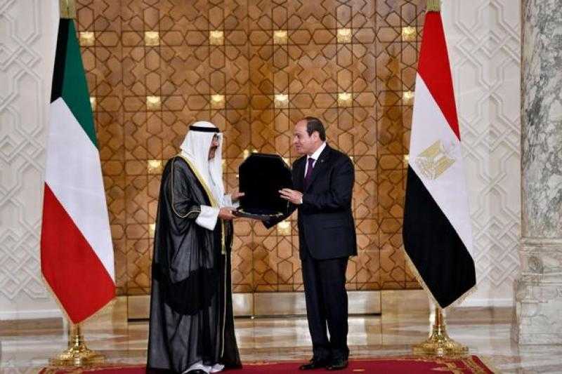 الرئيس السيسي يمنح أمير دولة الكويت ”قلادة النيل”
