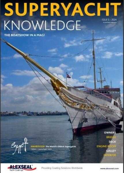 مجلة SuperYachtknowledge البريطانية تبرز في ملف خاص عن مصر مقوماتها في سياحة اليخوت