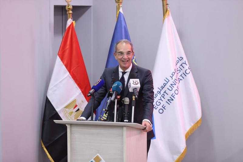 وزير الاتصالات : تقدم ترتيب مصر أكثر من 50 مركزا في تصنيفات الذكاء الاصطناعي العالمية