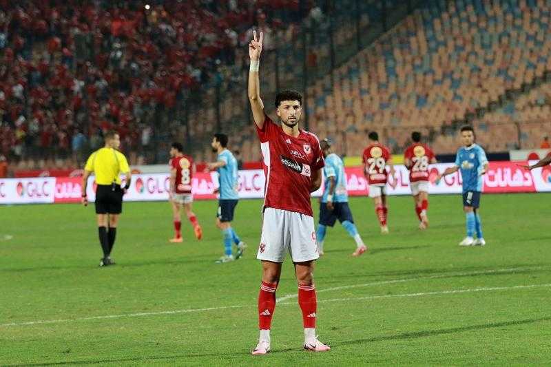 وسام أبو علي يقود الأهلي أمام بيراميدز في الدوري